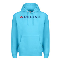 Ocean Blue DELTA SKY TEAM Premium Hoodie - linhVisuals