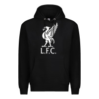 Black LIVERPOOL CLUB Premium Hoodie - linhVisuals