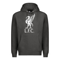 Charcoal Heather LIVERPOOL CLUB Premium Hoodie - linhVisuals
