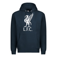 Navy LIVERPOOL CLUB Premium Hoodie - linhVisuals