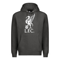 Charcoal Heather LIVERPOOL CLUB POPULAR Premium Hoodie - linhVisuals