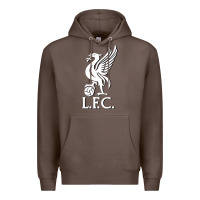 Coffee LIVERPOOL CLUB POPULAR Premium Hoodie - linhVisuals