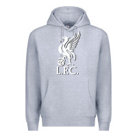 Heather Grey LIVERPOOL CLUB POPULAR Premium Hoodie - linhVisuals