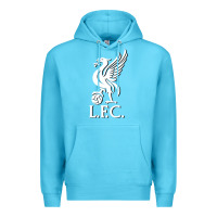 Ocean Blue LIVERPOOL CLUB POPULAR Premium Hoodie - linhVisuals