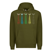 Army Green tally hall ties Premium Hoodie - linhVisuals