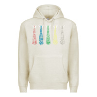 Oatmeal Heather tally hall ties Premium Hoodie - linhVisuals