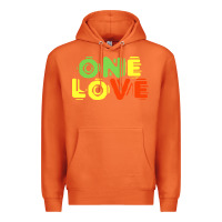 Carrot reggae colors t  shirtone love reggae lovers pattern t  shirt Premium Hoodie - linhVisuals
