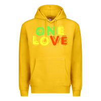 Lemon reggae colors t  shirtone love reggae lovers pattern t  shirt Premium Hoodie - linhVisuals