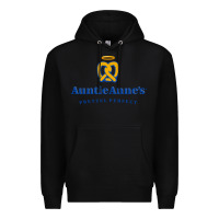 Black auntie anne's Premium Hoodie - linhVisuals