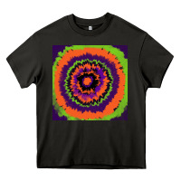 Asphalt halloween tie  dye pattern Heavy Core Tee - RanaPortraitStore