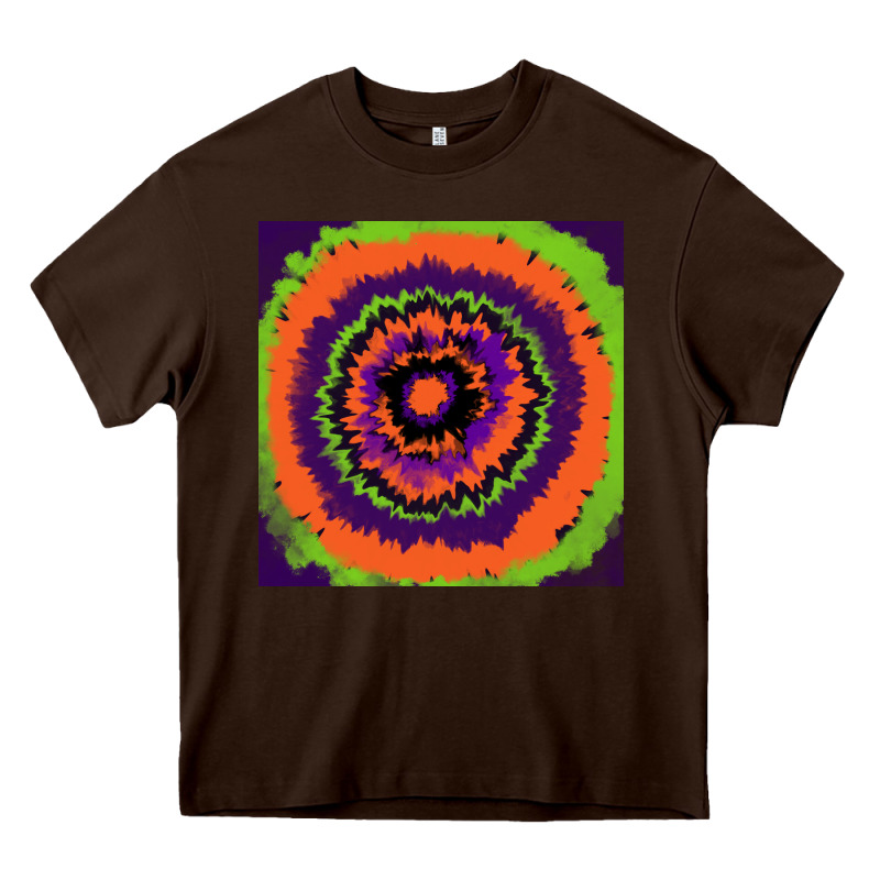 Halloween Tie  Dye Pattern Heavy Core Tee by RanaPortraitStore | Teevron