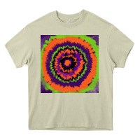 Mossy halloween tie  dye pattern Heavy Core Tee - RanaPortraitStore
