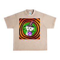 French Oak halloween bichons frise dog Urban Heavy Tee - LillyAllenDesigns