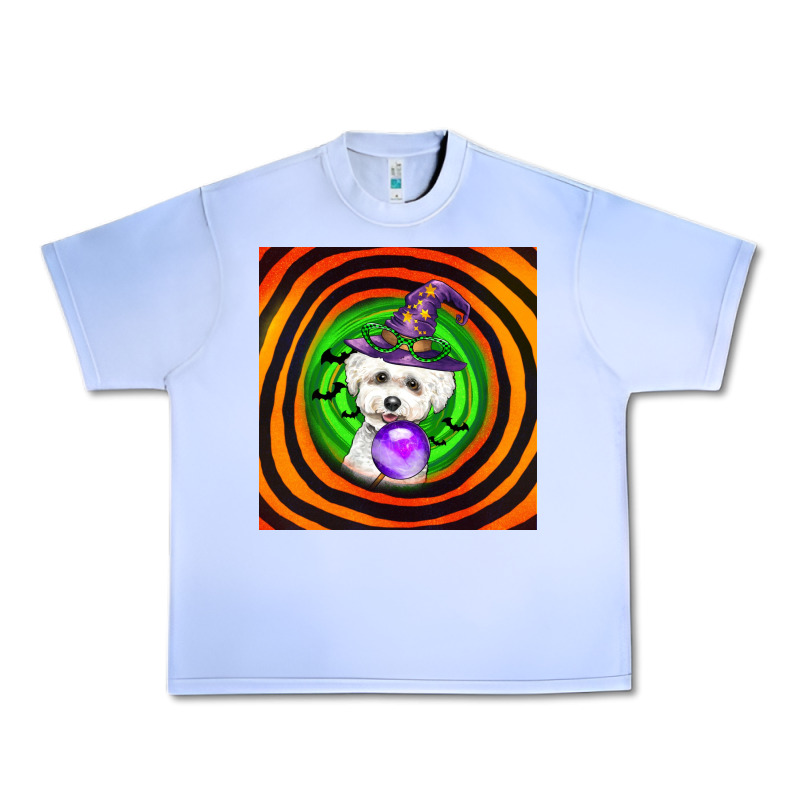 Halloween Bichons Frise Dog Urban Heavy Tee by LillyAllenDesigns | Teevron