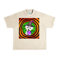 Sandshell halloween bichons frise dog Urban Heavy Tee - LillyAllenDesigns
