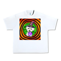 White halloween bichons frise dog Urban Heavy Tee - LillyAllenDesigns