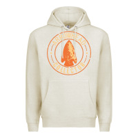 Oatmeal Heather arrowhead collector essential Premium Hoodie - linhVisuals