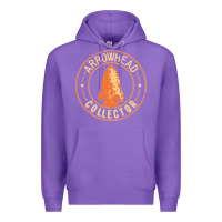 Purple arrowhead collector essential Premium Hoodie - linhVisuals