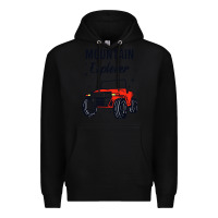 Black mountain explorer Premium Hoodie - linhVisuals