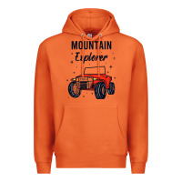 Carrot mountain explorer Premium Hoodie - linhVisuals