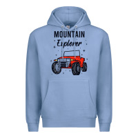 Colony Blue mountain explorer Premium Hoodie - linhVisuals