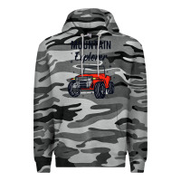 Slate Camo mountain explorer Premium Hoodie - linhVisuals