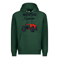Sports Green mountain explorer Premium Hoodie - linhVisuals