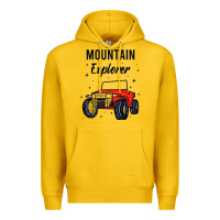 Lemon mountain explorer Premium Hoodie - linhVisuals