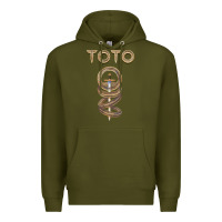 Army Green TOTO ROCK Premium Hoodie - linhVisuals