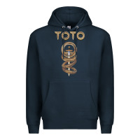 Navy TOTO ROCK Premium Hoodie - linhVisuals