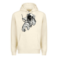 Sandshell astronaut in the space Premium Hoodie - linhVisuals