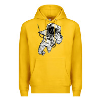 Lemon astronaut in the space Premium Hoodie - linhVisuals