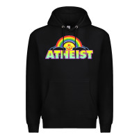 Black atheist2 Premium Hoodie - linhVisuals