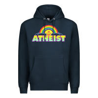 Navy atheist2 Premium Hoodie - linhVisuals