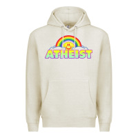 Oatmeal Heather atheist2 Premium Hoodie - linhVisuals