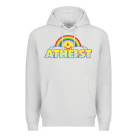 Dove Grey atheist2 Premium Hoodie - linhVisuals