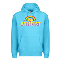 Ocean Blue atheist2 Premium Hoodie - linhVisuals