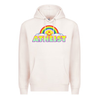 Pale Pink atheist2 Premium Hoodie - linhVisuals