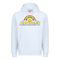 White atheist2 Premium Hoodie - linhVisuals