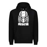 Black predator Premium Hoodie - linhVisuals