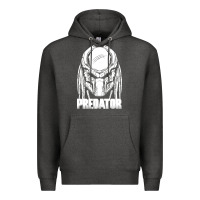 Charcoal Heather predator Premium Hoodie - linhVisuals