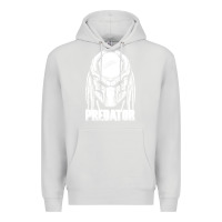 Dove Grey predator Premium Hoodie - linhVisuals