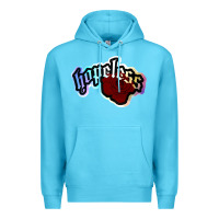 Ocean Blue holographic halsey hopeless fountai Premium Hoodie - linhVisuals