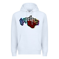 White holographic halsey hopeless fountai Premium Hoodie - linhVisuals