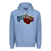 Colony Blue holographic halsey hopeless fountai Premium Hoodie - linhVisuals
