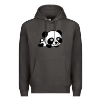 Smoke baby panda bear Premium Hoodie - linhVisuals