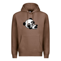 Chestnut baby panda bear Premium Hoodie - linhVisuals