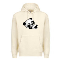 Sandshell baby panda bear Premium Hoodie - linhVisuals