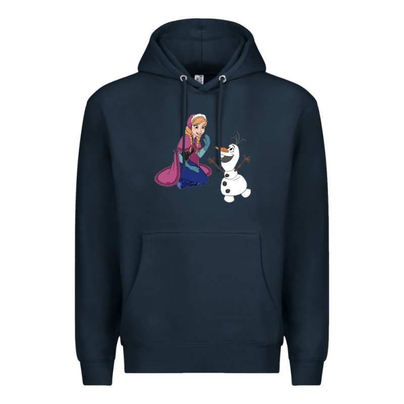 Olaf And  Elsa Premium Hoodie by linhVisuals | Teevron