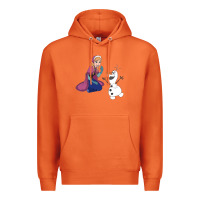 Carrot olaf and  elsa Premium Hoodie - linhVisuals
